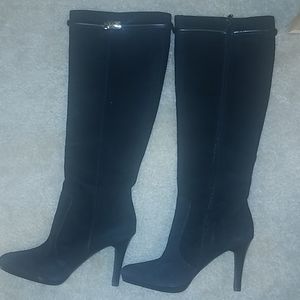 Tahari suede boots